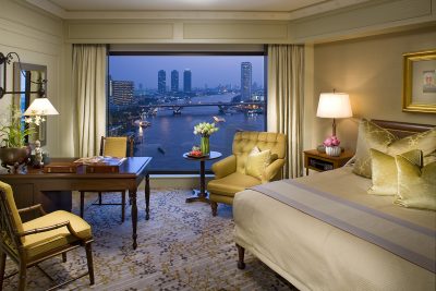 apartamento deluxe room no mandarin oriental bangkok