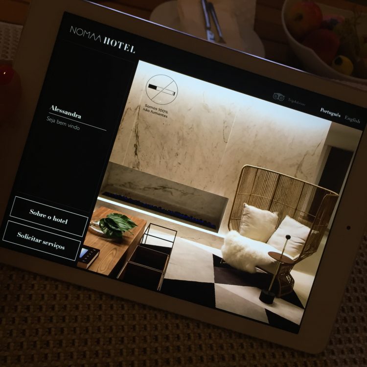 ipad concierge do hotel