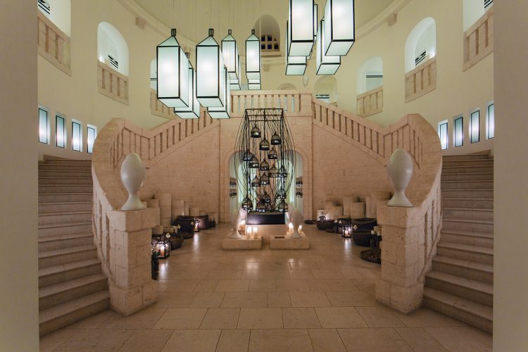 lobby do hotel borgo egnazia
