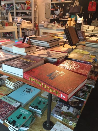 Livros na loja Tienda Palacio em Buenos Aires