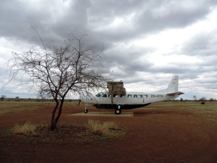 Avião da Federal Air na África do Sul