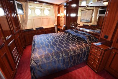 Cabine do veleiro Royal Clipper