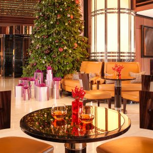 Decoração de Natal do 45 Park Lane
