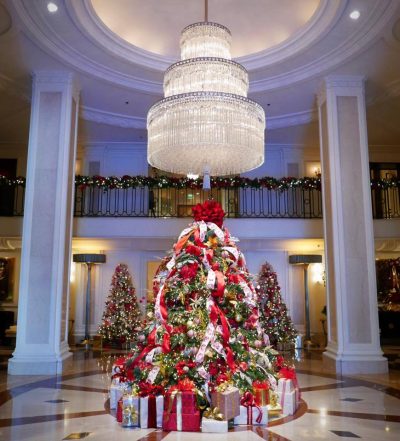 Decoração de Natal do Four Seasons Bervely Wishire