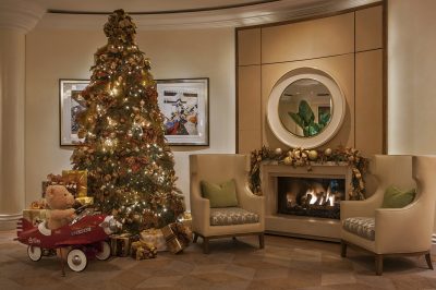 Decoração de Natal do Hotel Bervelly Hills