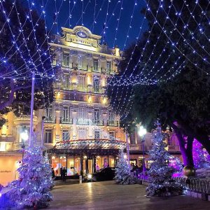 Decoração de Natal do Hotel Hermitage