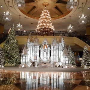 Decoração de Natal do Makati Shangri-la