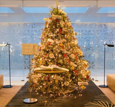 Decoração de Natal do Mandarin Oriental Barcelona