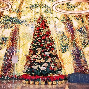 Decoração de Natal do Mandarin Oriental Pudong