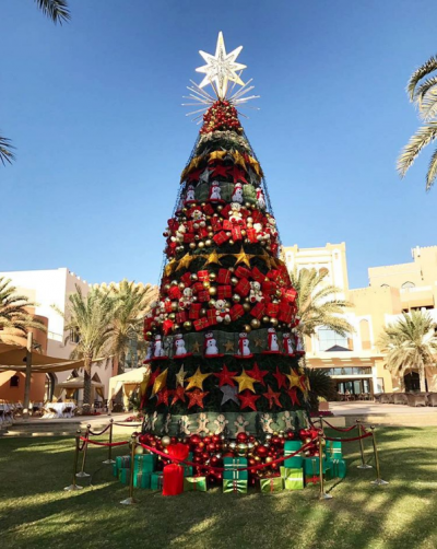 SDecoração de Natal do hangri-la Barr Al Jissah