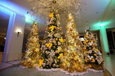 Decoração de Natal do Shangri-la Mactan