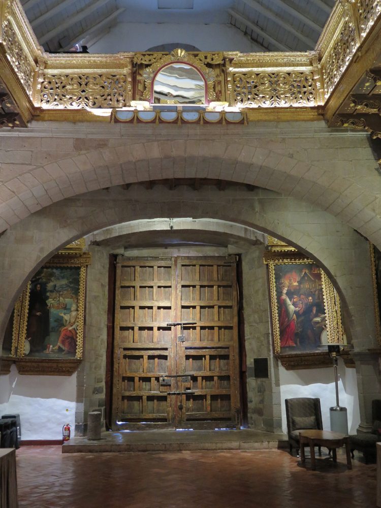 Interior da capela San Antonio Abad