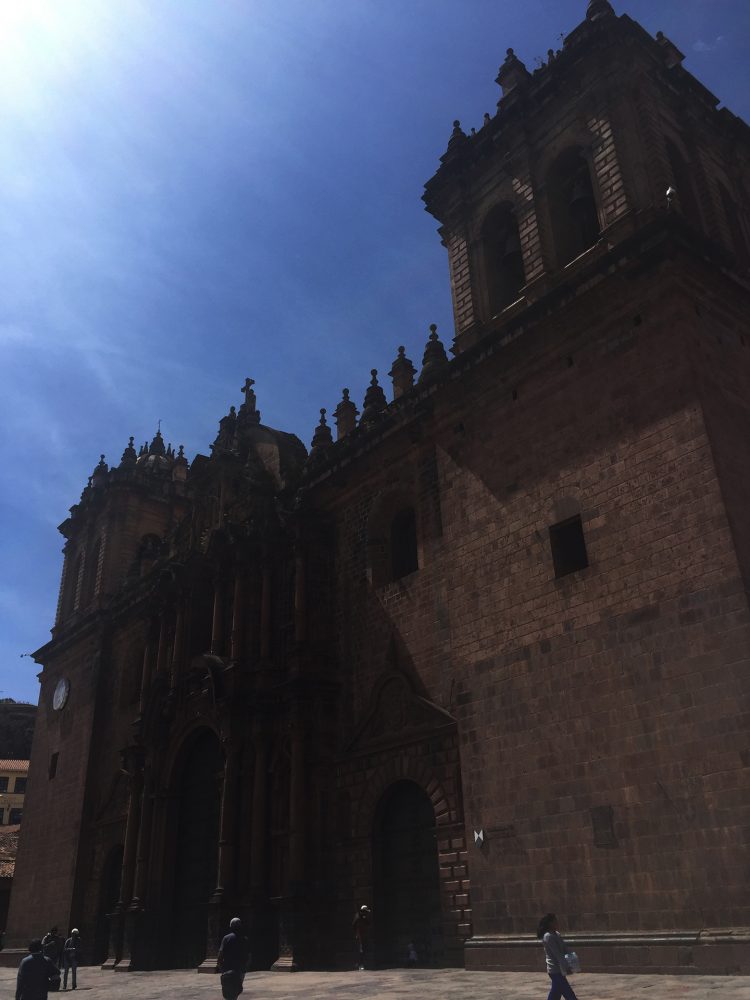 Fachada da catedral de Cusco