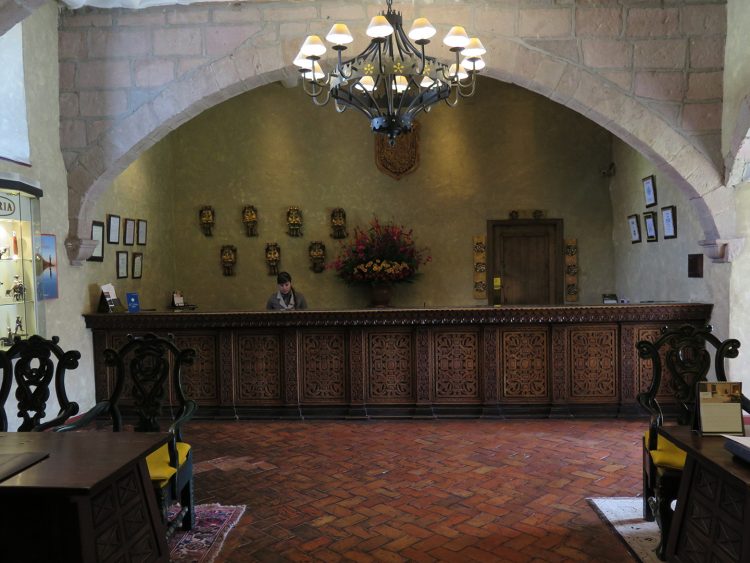 Lobby do Belmond Monasterio