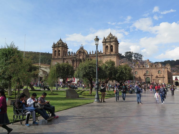 Plaza de Armas em Cusco