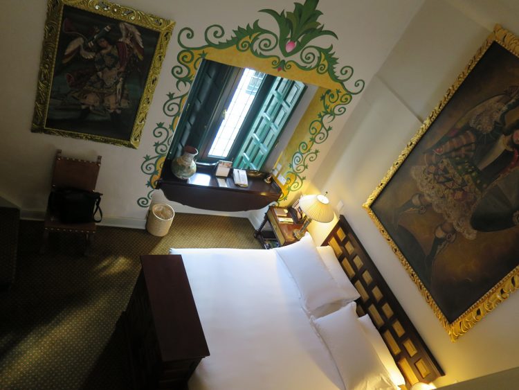 Quarto da Junior Suite do Belmond Monasterio