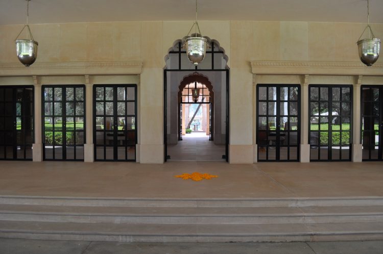 Entrada do Amanbagh resort