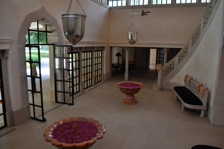 Lobby do Amanbagh hotel
