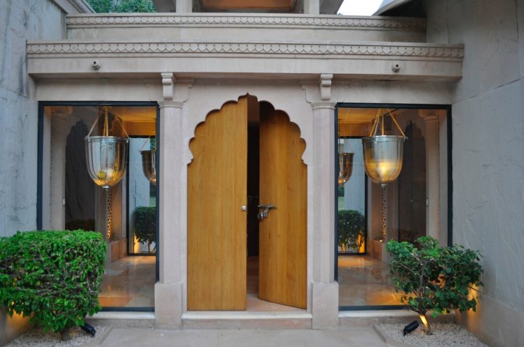 entrada do pavilion - Amanbagh hotel