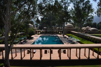 piscina do resort