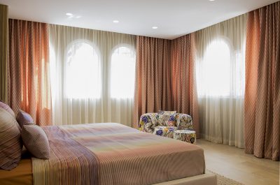 Quarto da suíte Missoni