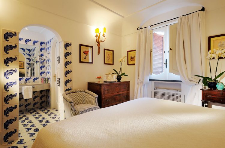 Quarto do Le Sirenuse