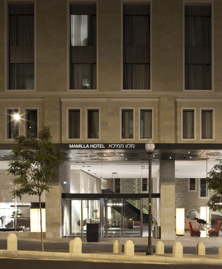 fachada do hotel Mamilla