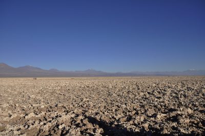 Salar de Atacama na Reserva dos Flamingos