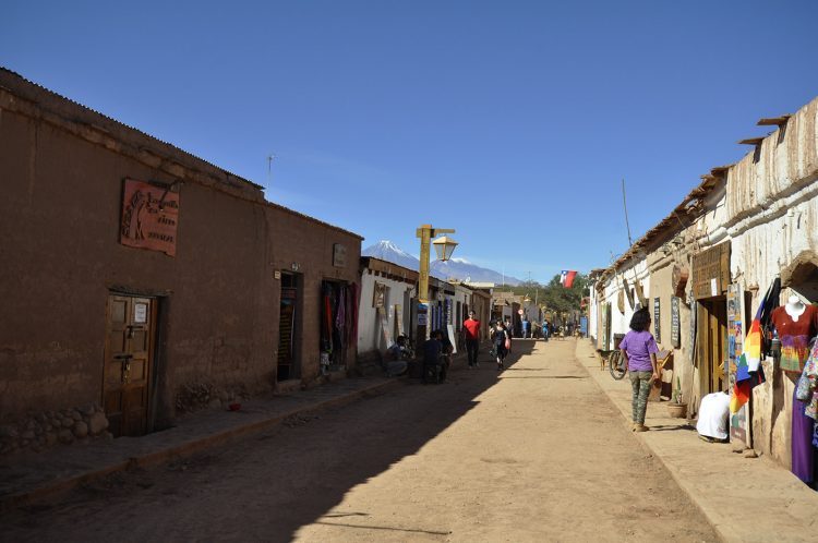 Calle Caracoles em San Pedro de Atacama