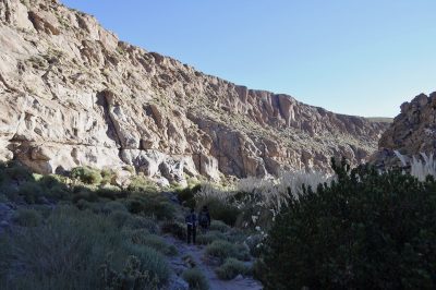 Vale do Guatin no deserto do Atacama