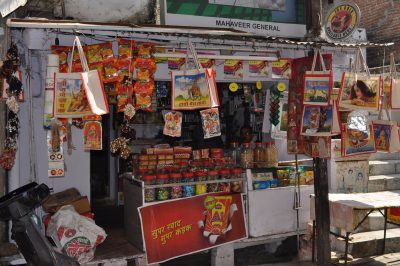 Mercadinho em Udaipur