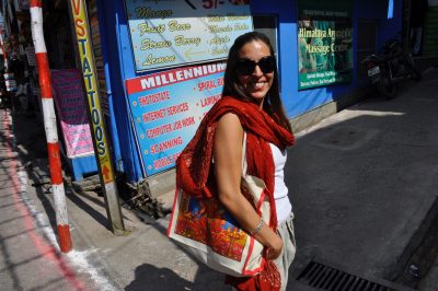 Caminho pelas ruas da cidade