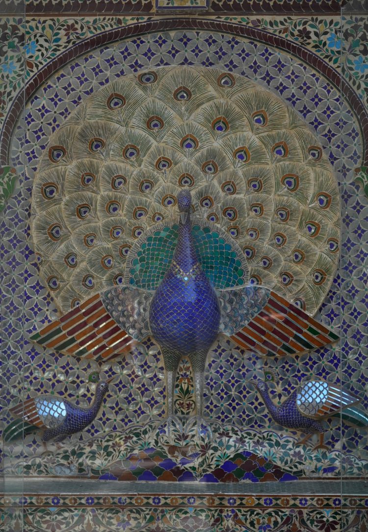 Mosaico no City Palace