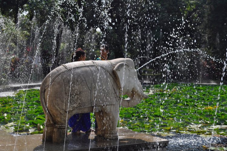 Jardim das Donzelas em Udaipur