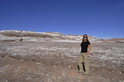 Vale da Lua no deserto do Atacama