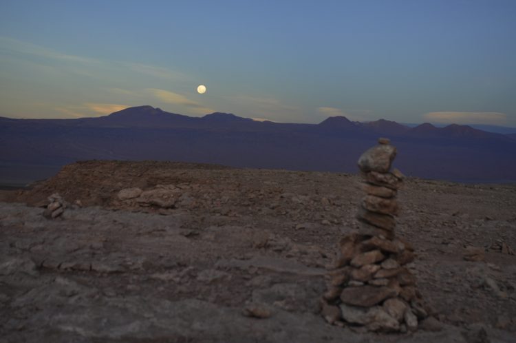 Vale da Morte no deserto do Atacama