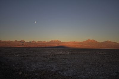 Fim do dia no Salar de Atacama