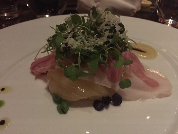 jantar no 45 Park Lane