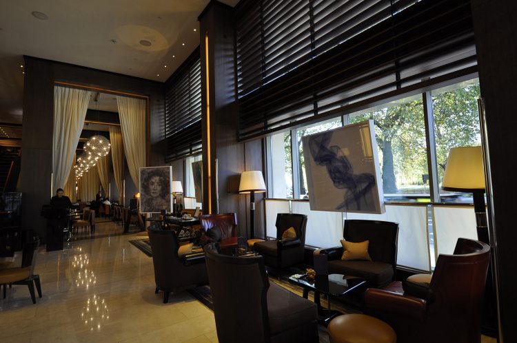 clima intimista do lobby